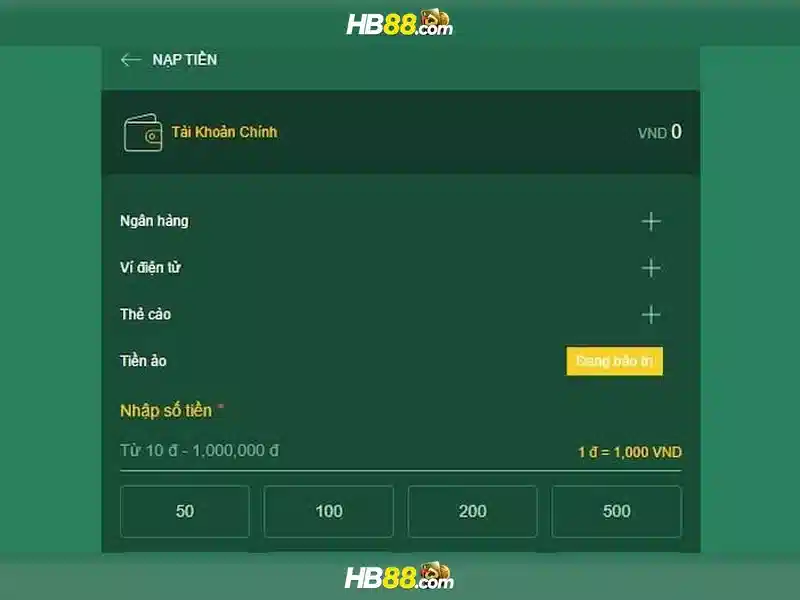 Trải nghiệm Slot HB88