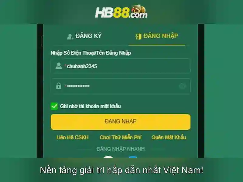 Trải nghiệm Slot đỉnh cao tại HB88