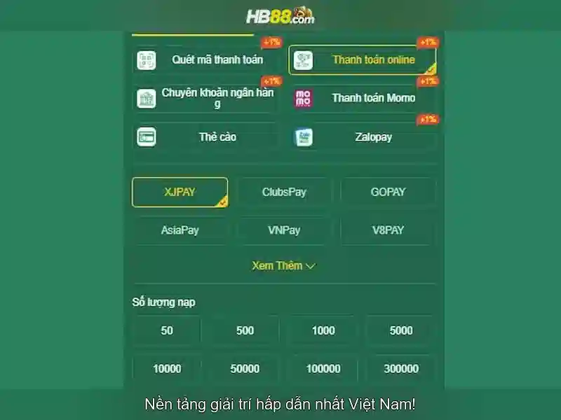 Trải nghiệm slot đỉnh cao tại HB88