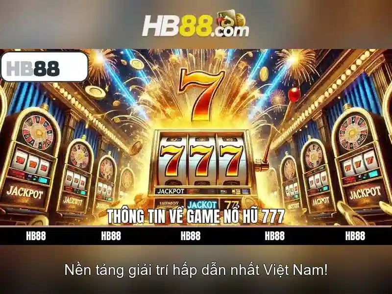 Trải Nghiệm Cá Cược Slot Thú Vị Tại HB88